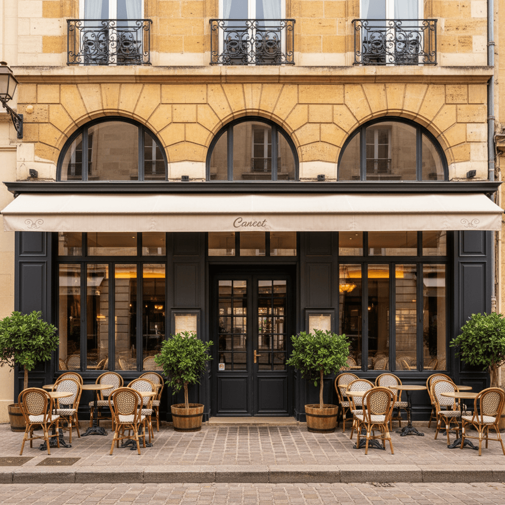 Restaurant à Dijon : terrasse - licence IV