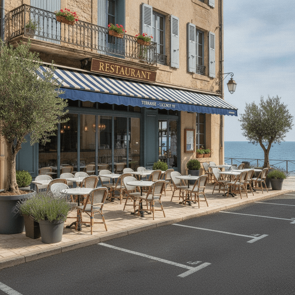 Restaurant 140m² : terrasse - licence IV - Image 1
