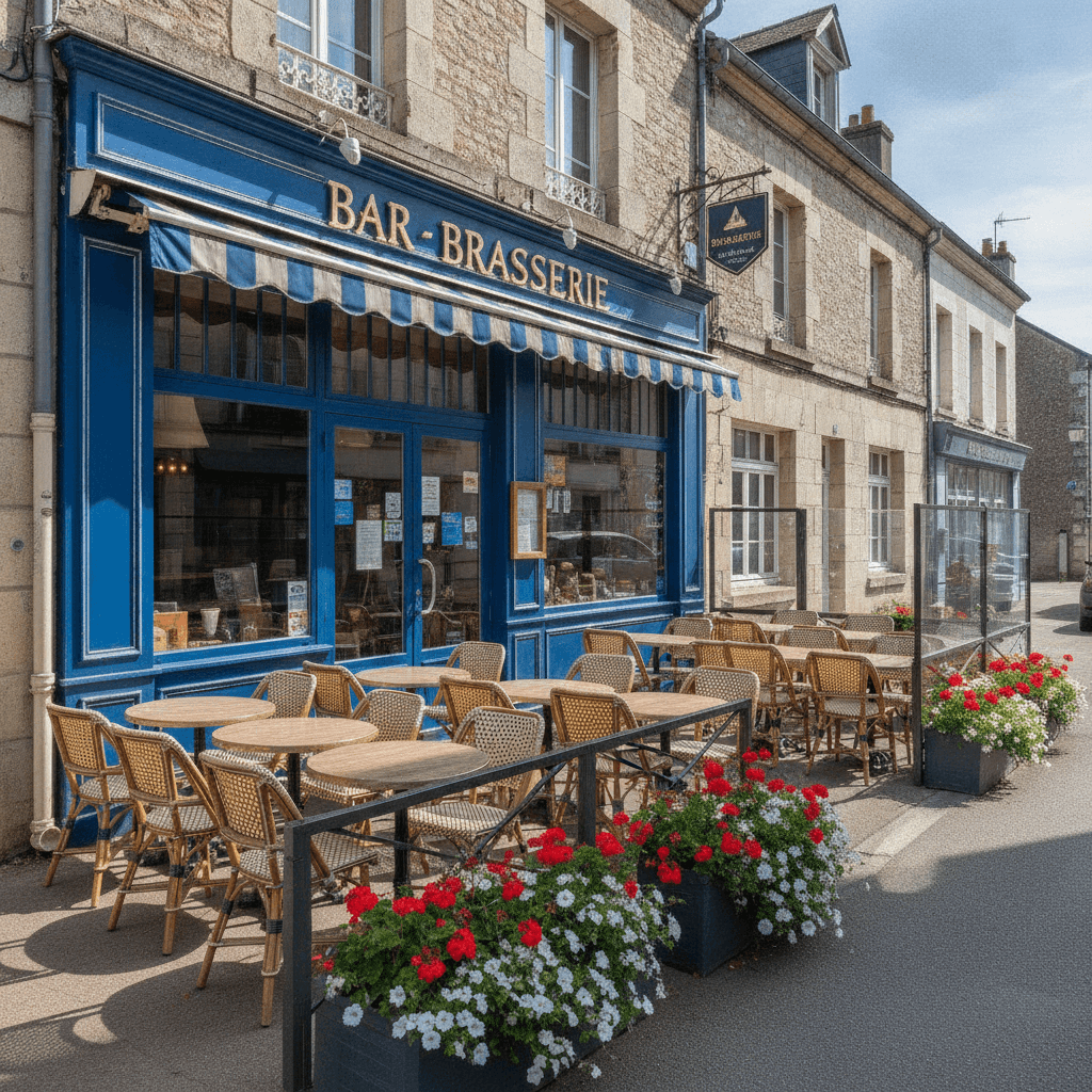 Bar-brasserie 126m² à La Suze-Sur-Sarthe : terrasse - licence IV - Image 1