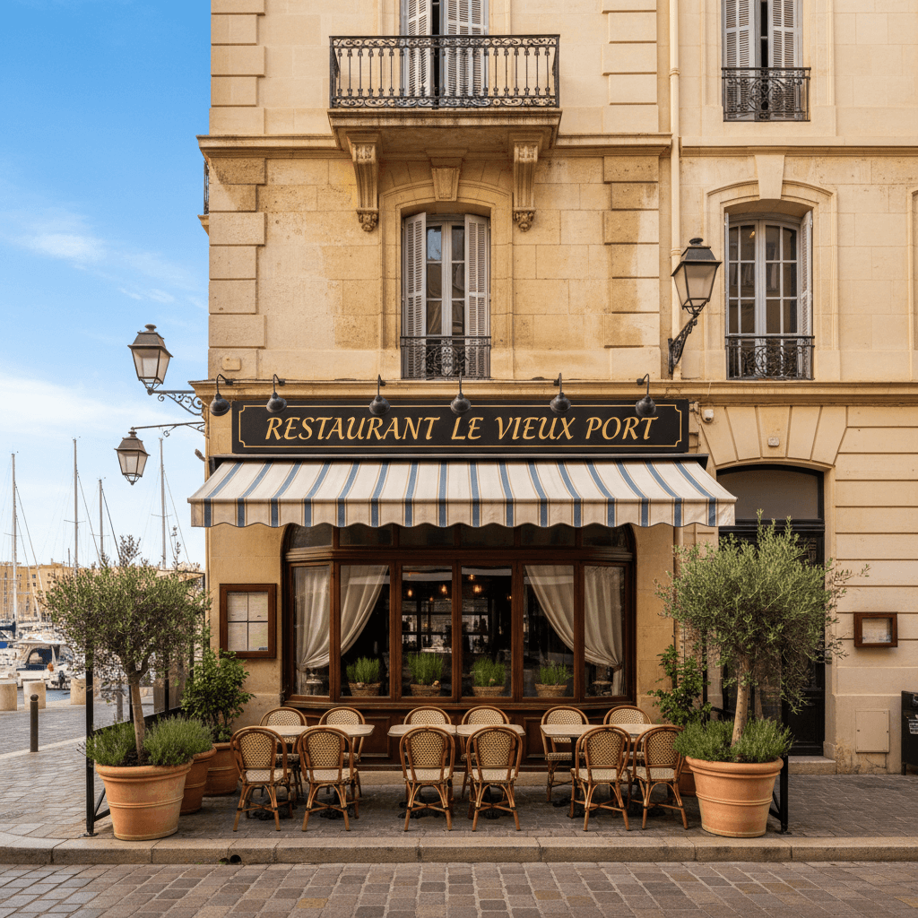 Restaurant 100m² à Marseille : terrasse - licence IV - Image 1
