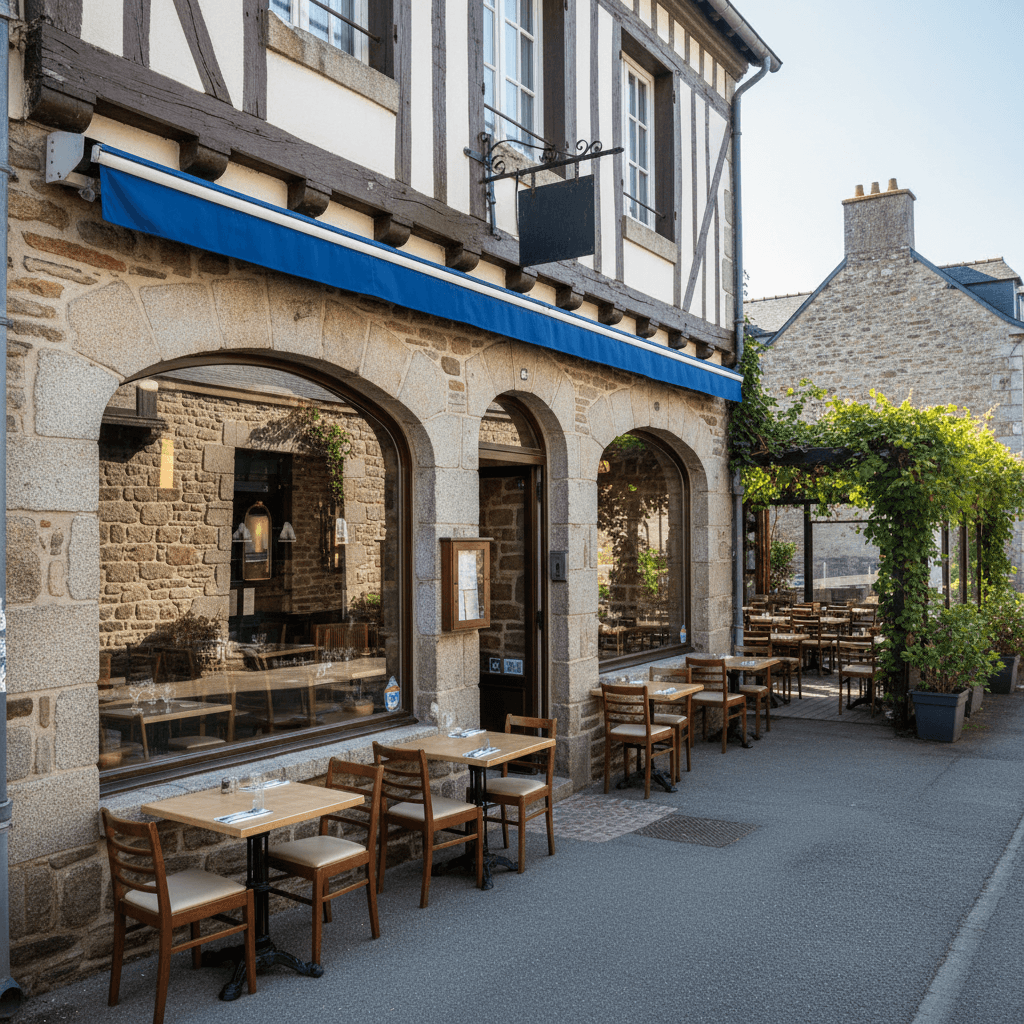 Restaurant 450m² à Quimper : terrasse - licence IV - Image 1