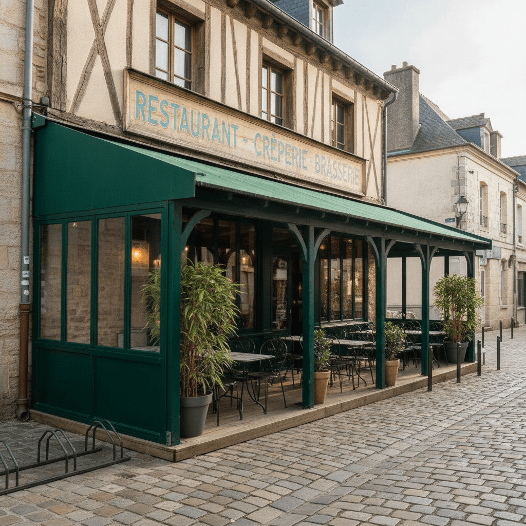Restaurant à Caen : terrasse - licence IV - Image 1