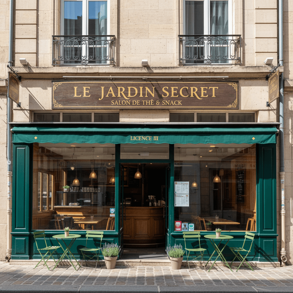 Snack 150m² à Dijon : terrasse - licence IV