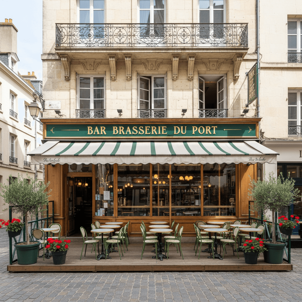 Bar-brasserie 95m² à Nantes : terrasse - licence IV - Image 1