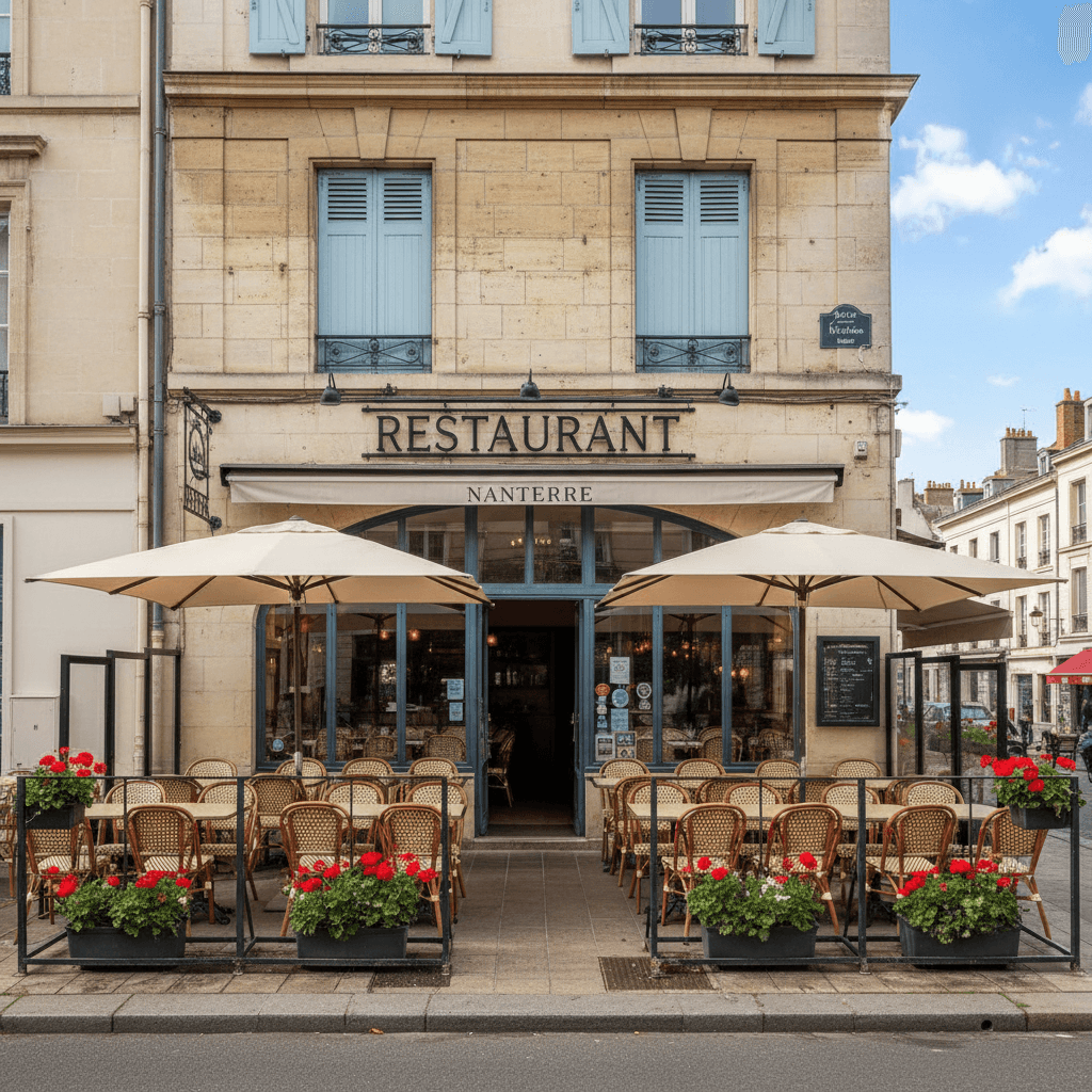 Restaurant spacieux avec terrasse à Nanterre - Image 1
