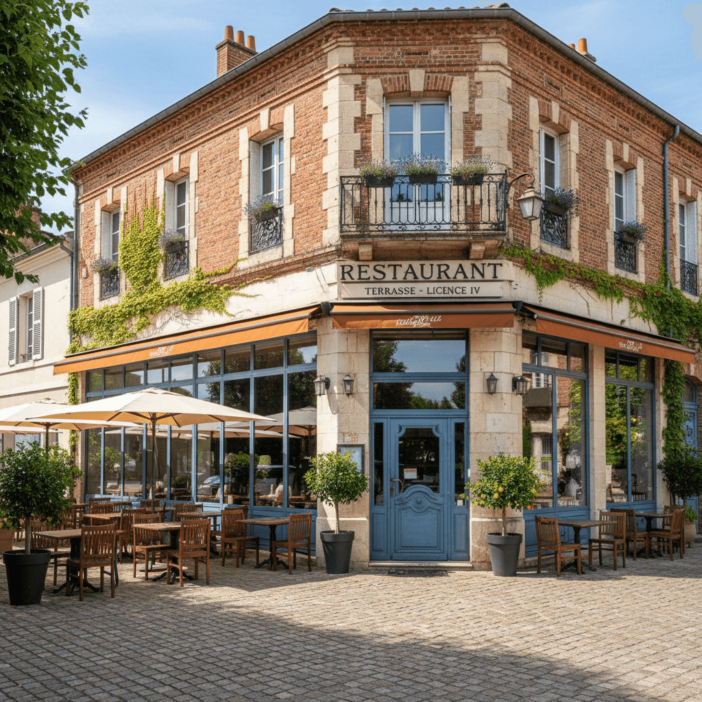 Restaurant 650m² à Toulouse : terrasse - licence IV