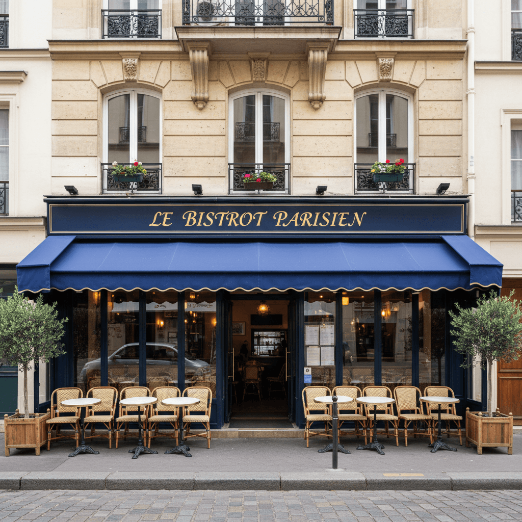 Restaurant 123m² à Paris : terrasse - licence IV