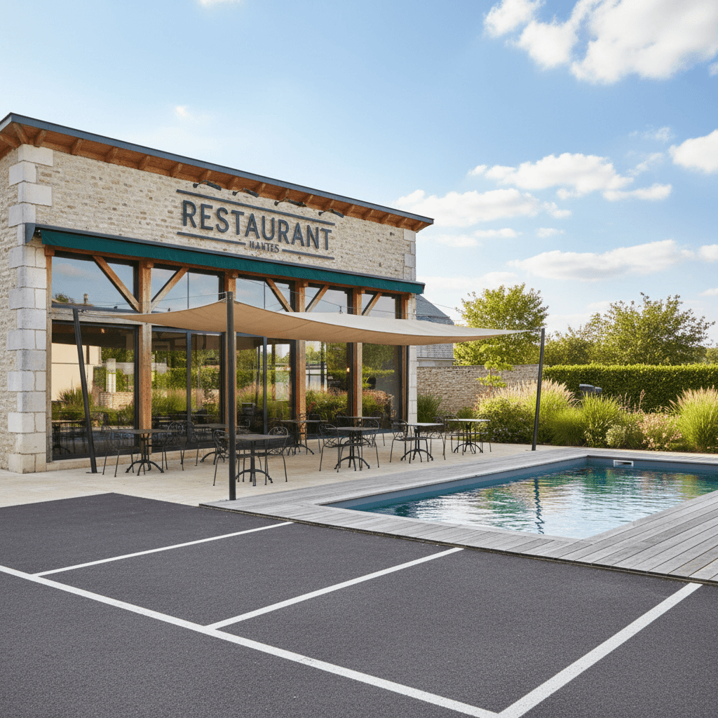 Restaurant à Nantes : terrasse - extraction - Image 1