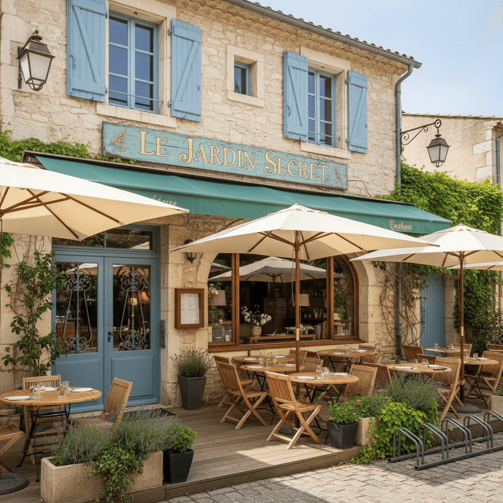 Restaurant 120m² à Collobrières : terrasse - licence IV - Image 1