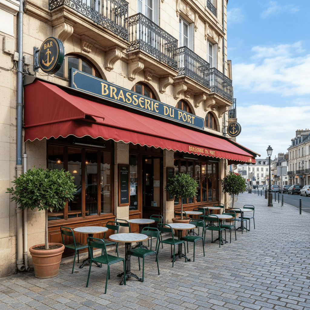 Bar-brasserie 80m² à Lorient : terrasse - licence IV - Image 1