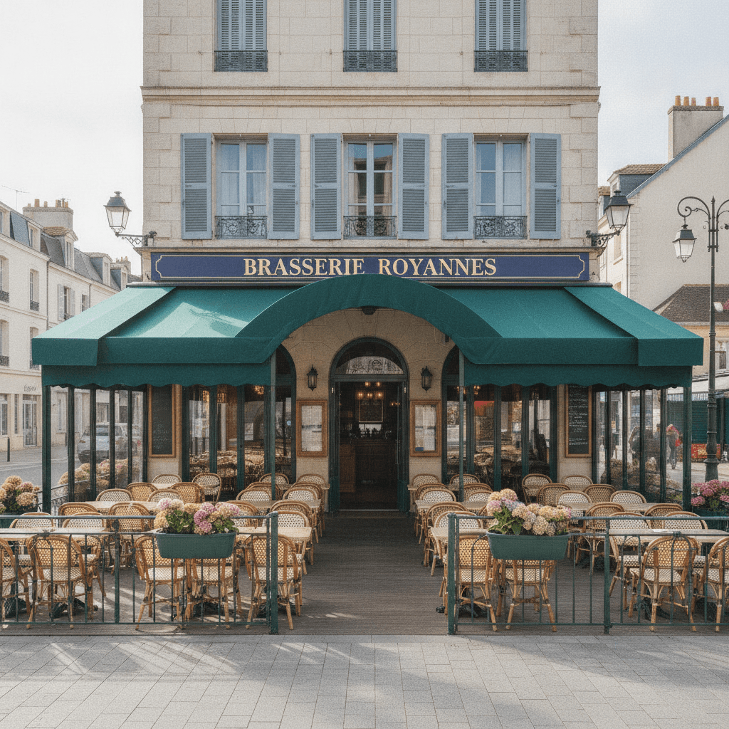Restaurant 200m² à Royan : terrasse