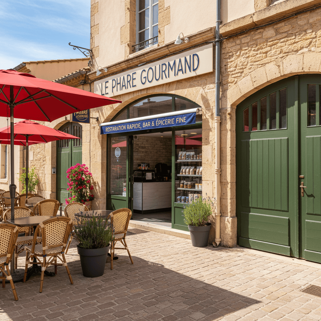 Fast-food à Frontignan : terrasse - licence IV - Image 1