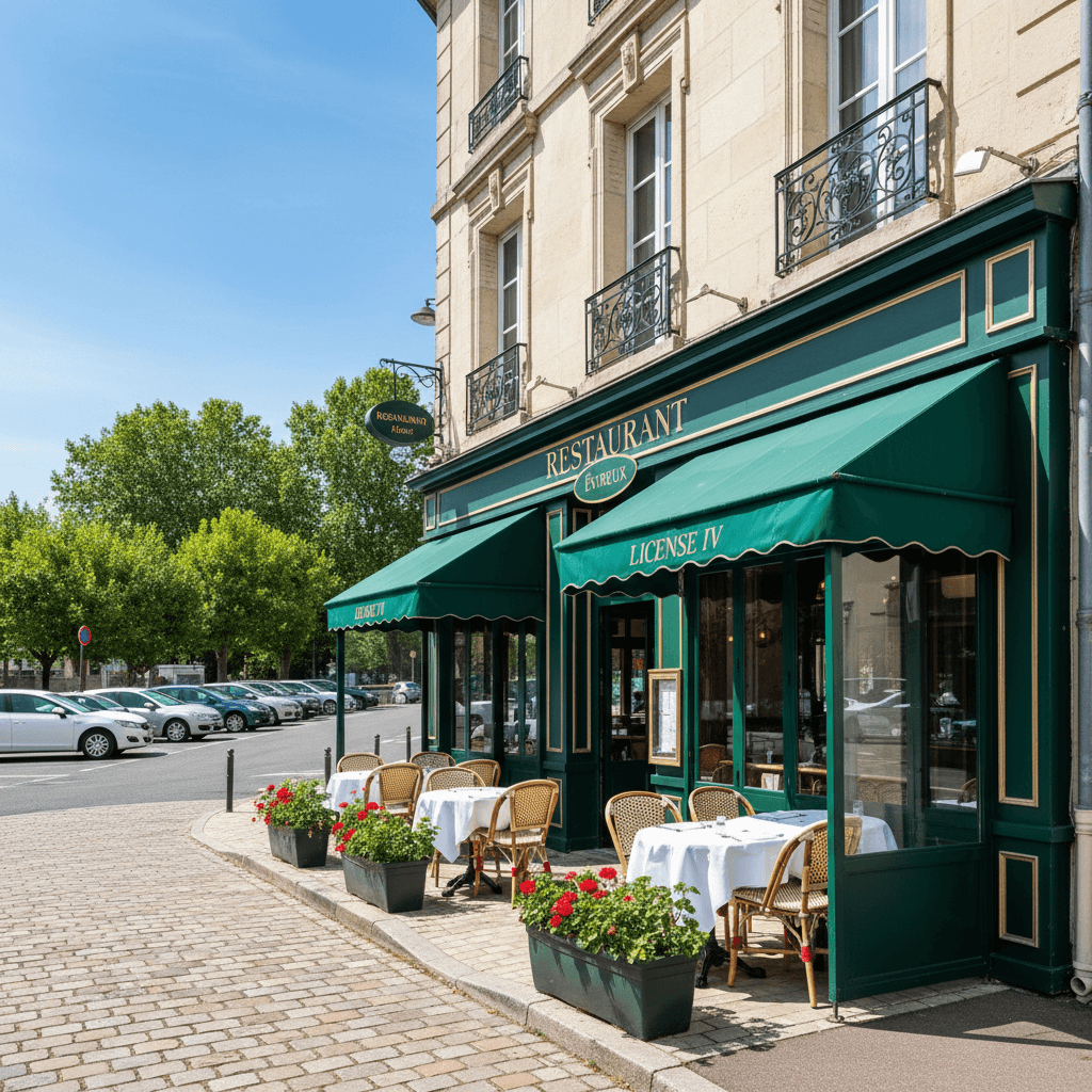 Restaurant à Évreux : terrasse - licence IV - Image 1