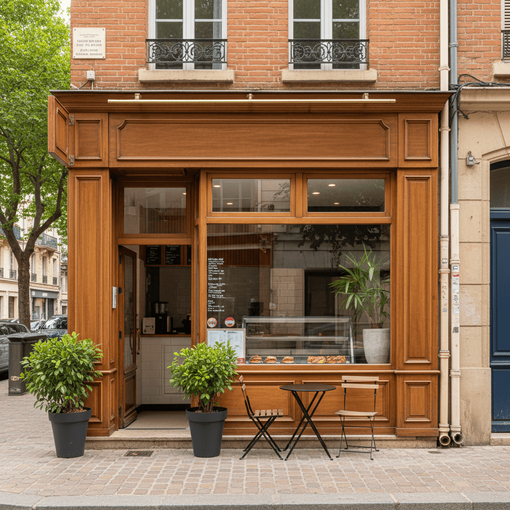 Fast-food 28m² à Toulouse : extraction