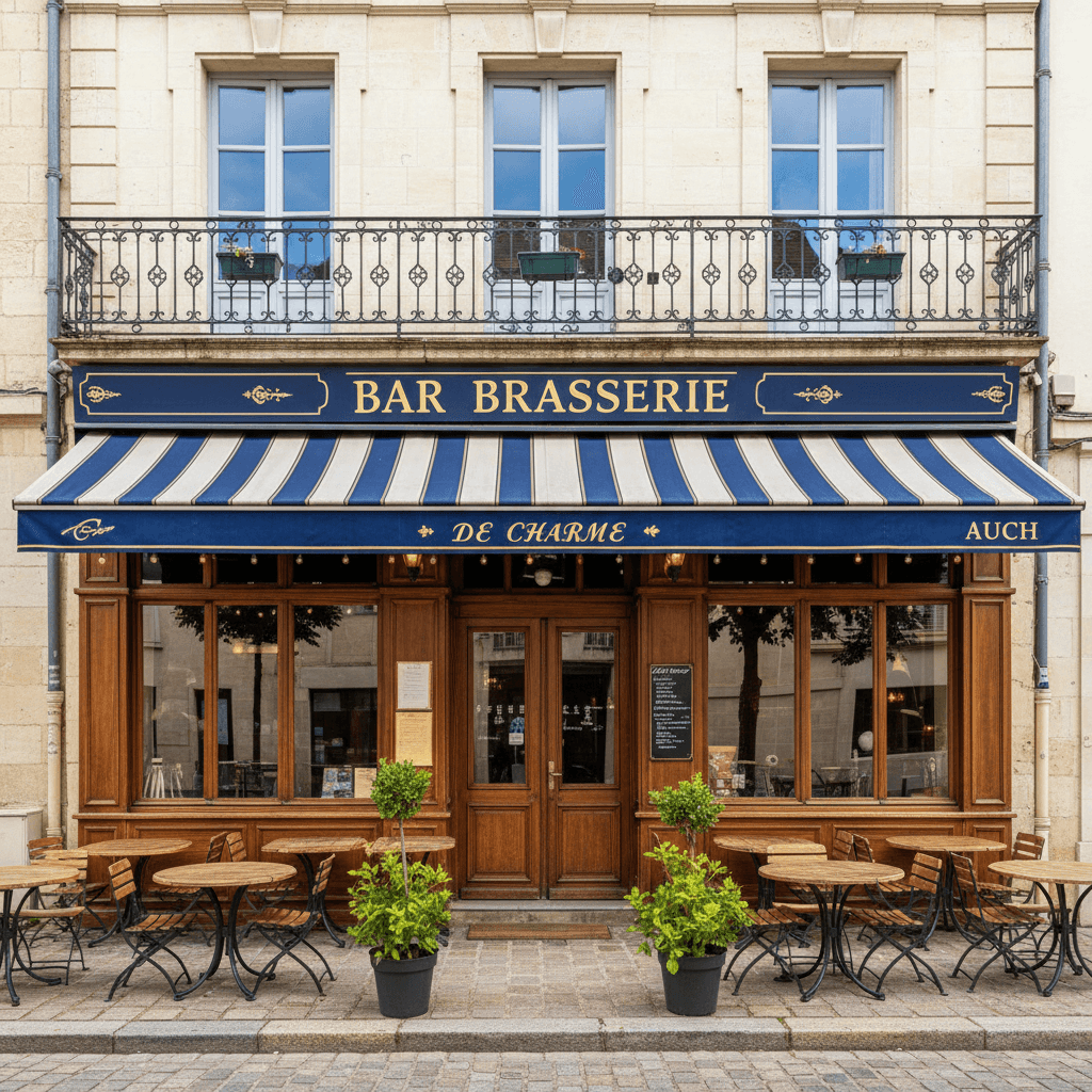 Bar-brasserie à Auch : terrasse - licence IV - Image 1