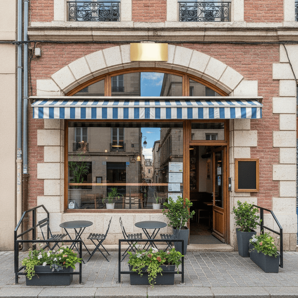 Fast-food 60m² à Toulouse : terrasse - licence IV