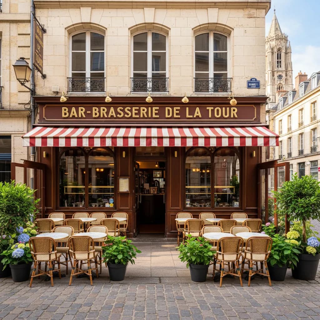 Bar-brasserie à Nantes : terrasse - licence IV - Image 1
