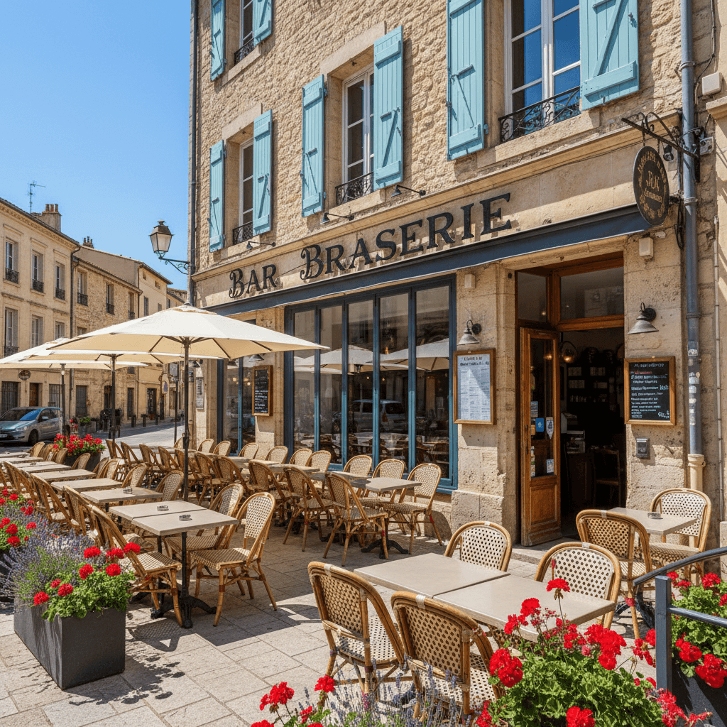 Bar-brasserie à Montpellier : terrasse - licence IV - Image 1