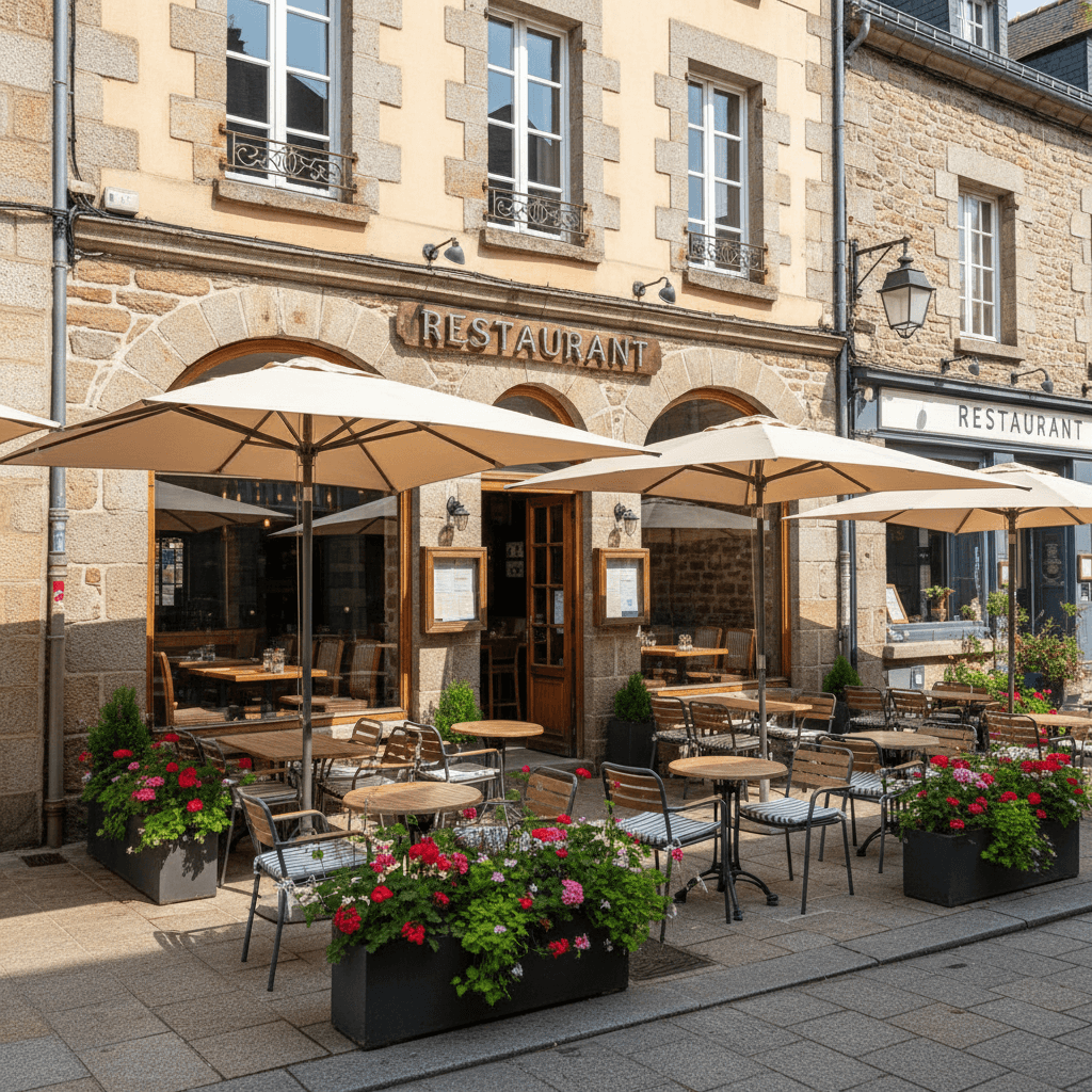 Restaurant 450m² à Auray : terrasse - licence IV - Image 1