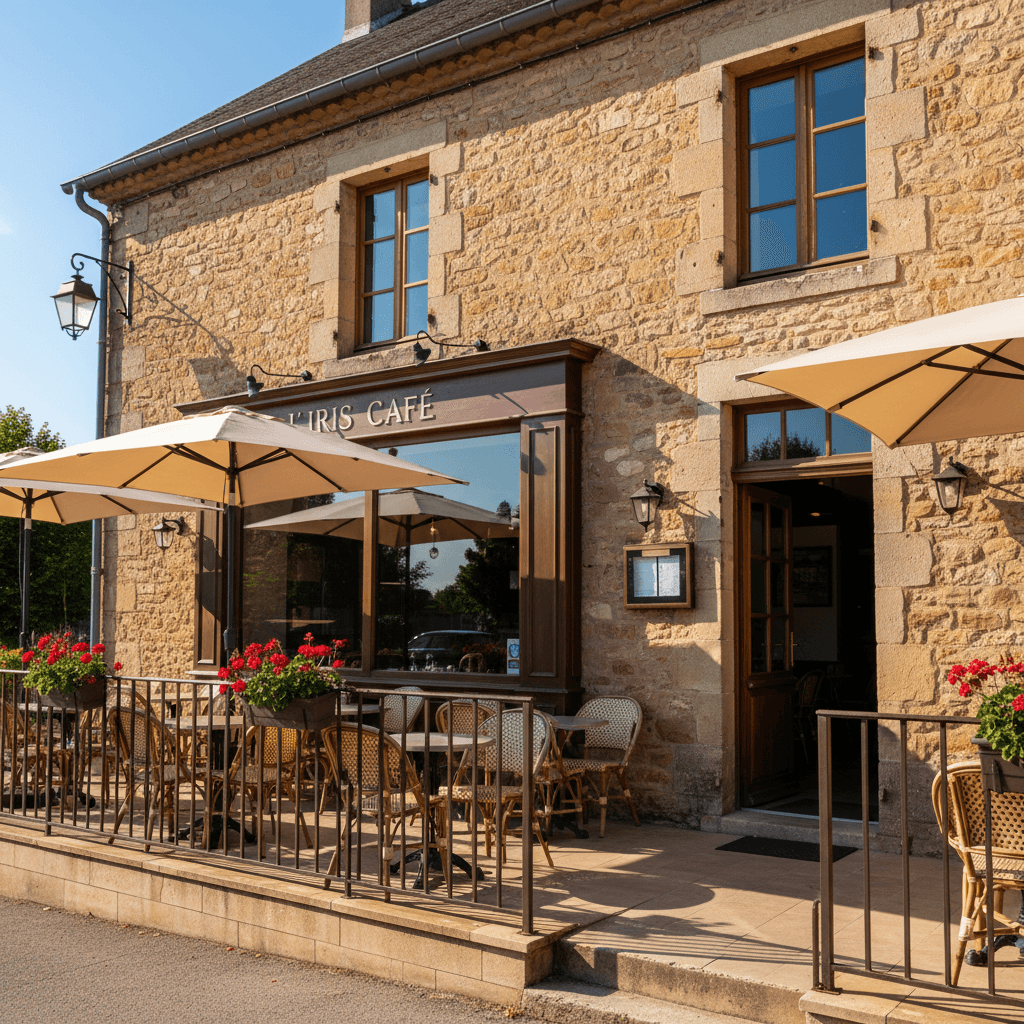 Restaurant 250m² à Bardigues : terrasse - extraction - Image 1