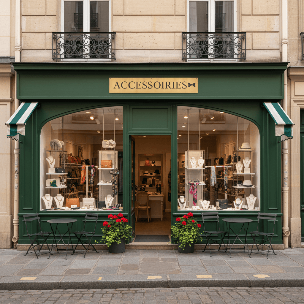 Accessoires de mode 65m² à Paris