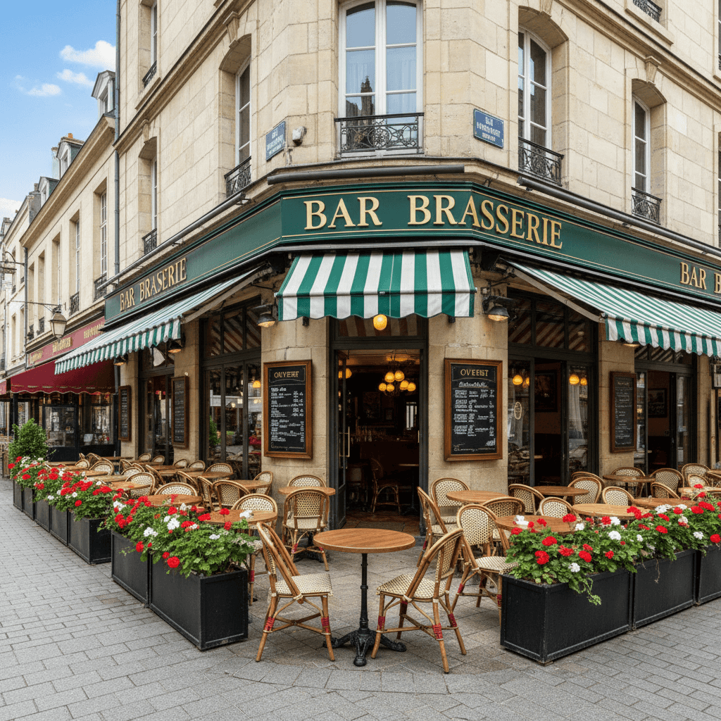Bar-brasserie 300m² à Douai : terrasse - licence IV - Image 1
