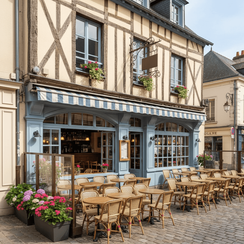 Restaurant à Caen : terrasse - licence IV - Image 1
