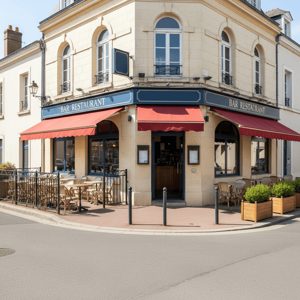 Bar-brasserie 300m² à Mouilleron-Le-Captif : terrasse - licence IV - Image 1