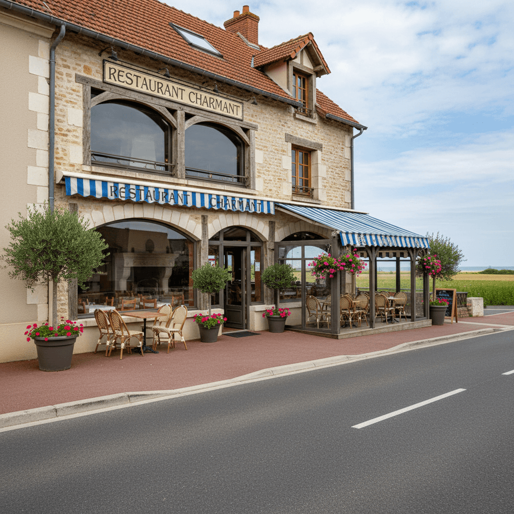Restaurant 200m² à Beauvoir-Sur-Mer : terrasse - extraction - Image 1