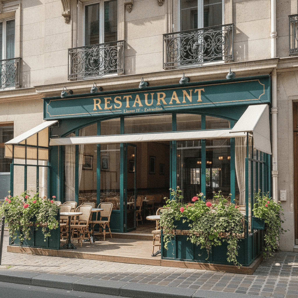 Restaurant 1290m² à Boulogne-Billancourt : licence IV - extraction