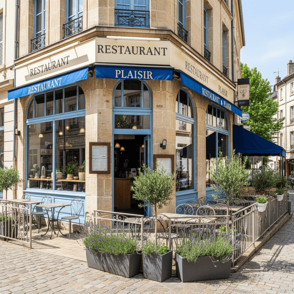 Restaurant spacieux à Plaisir avec terrasse - Image 1