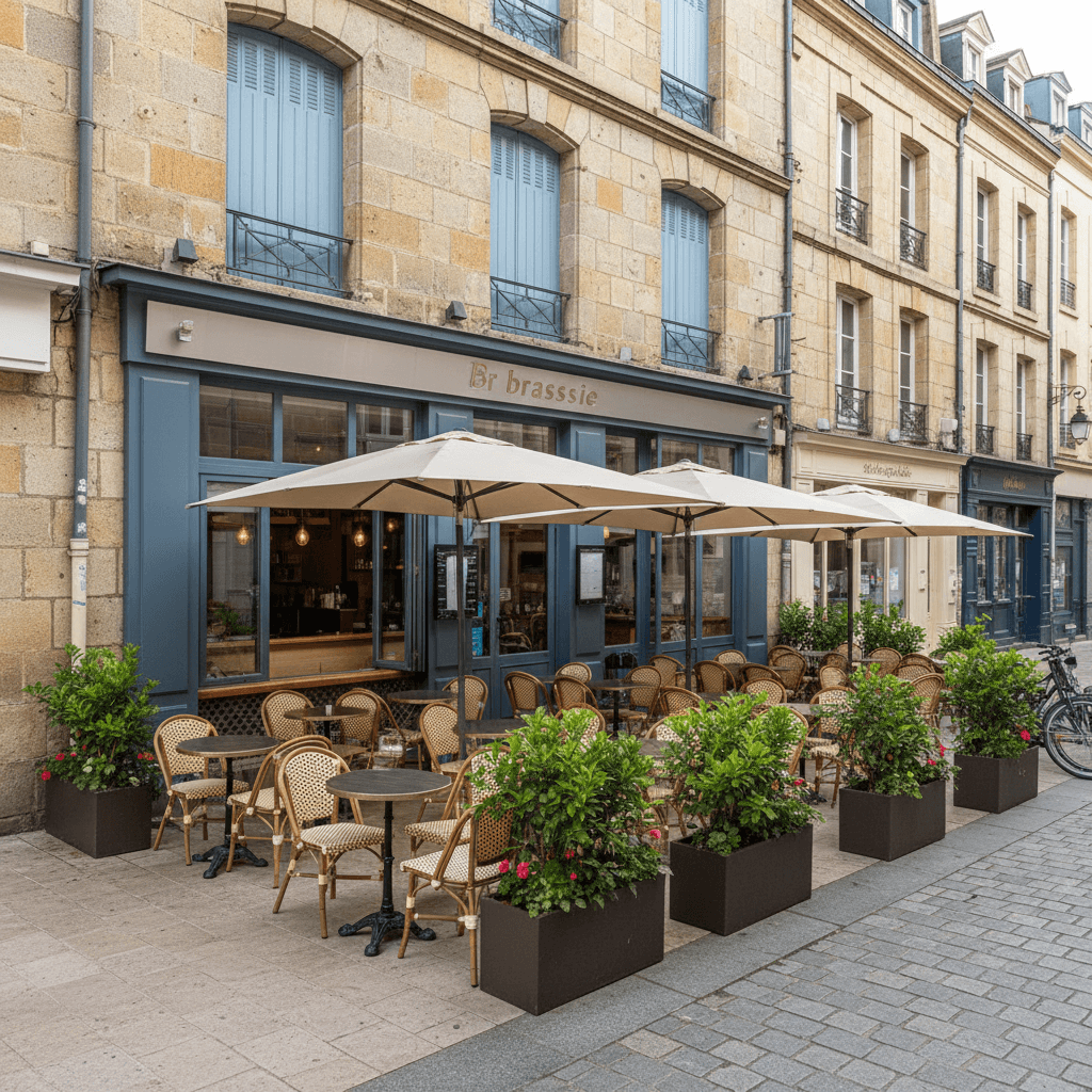 Bar-brasserie 220m² à Nantes : terrasse - licence IV - Image 1