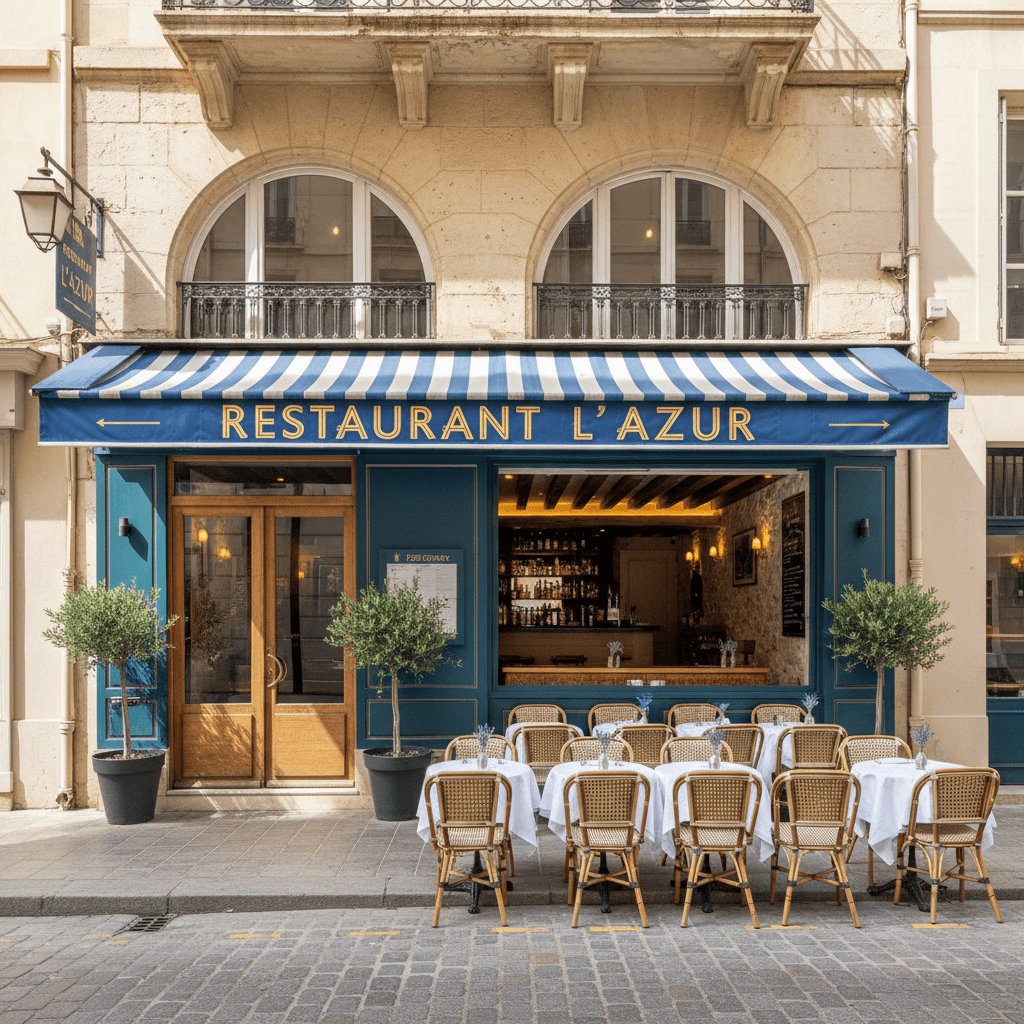 Restaurant à Marseille : terrasse - licence IV - Image 1