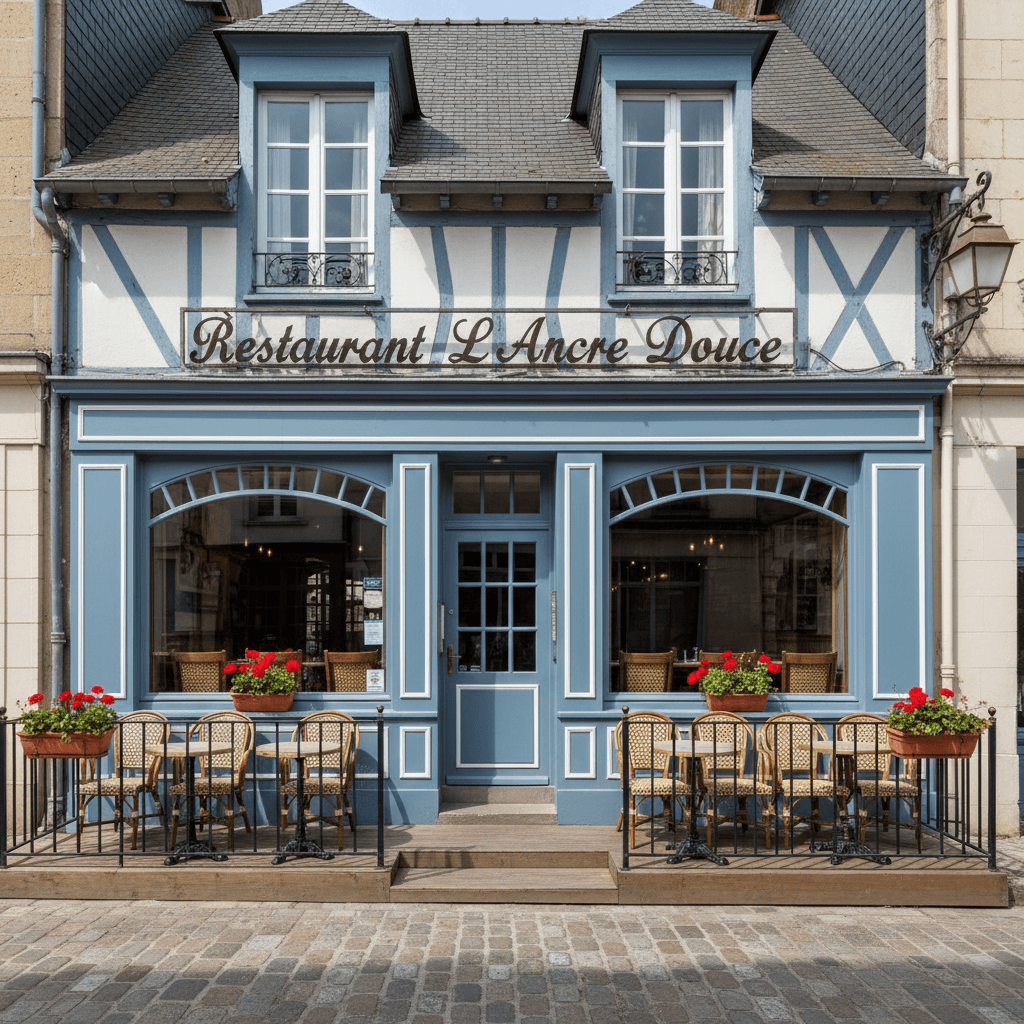 Restaurant 100m² à Honfleur : extraction - Image 1