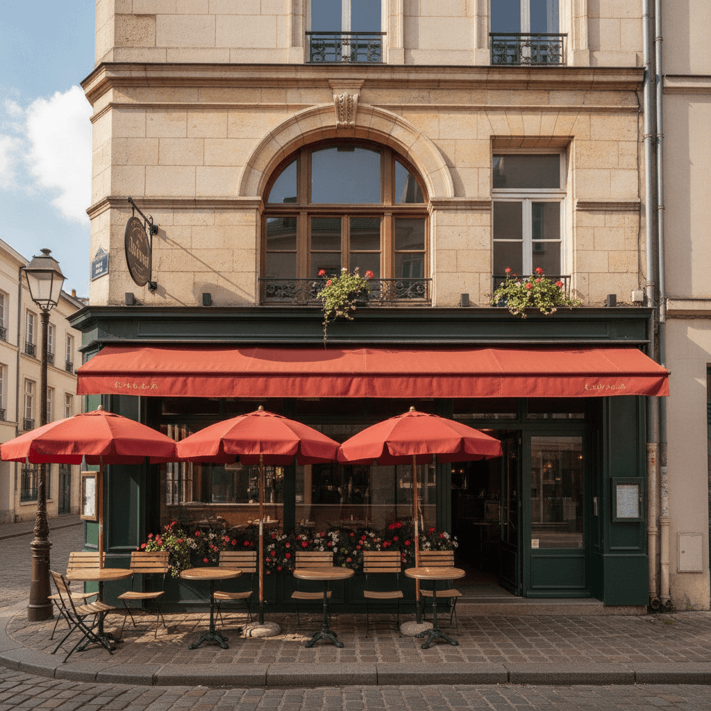 Restaurant 120m² à Lille : terrasse - licence IV