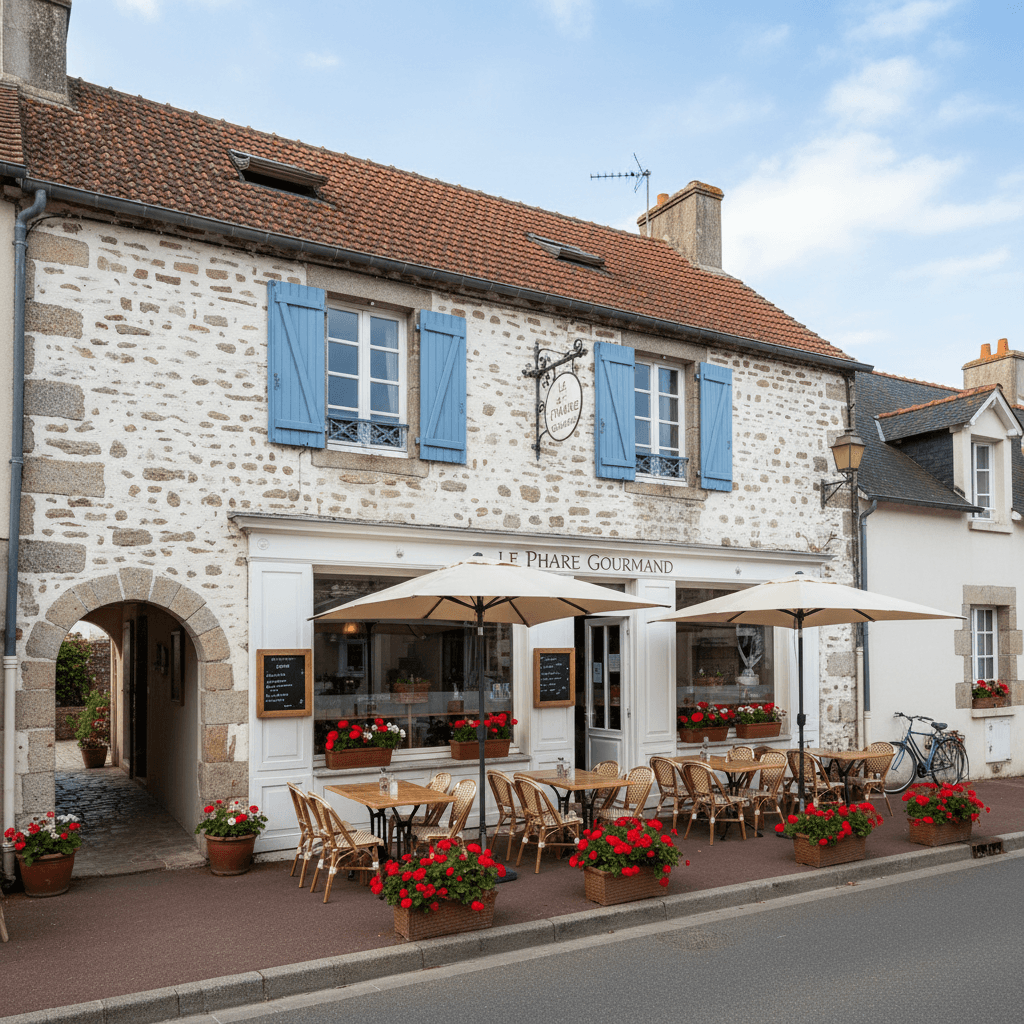 Restaurant 150m² à Noirmoutier-En-L'Île : terrasse - extraction - Image 1