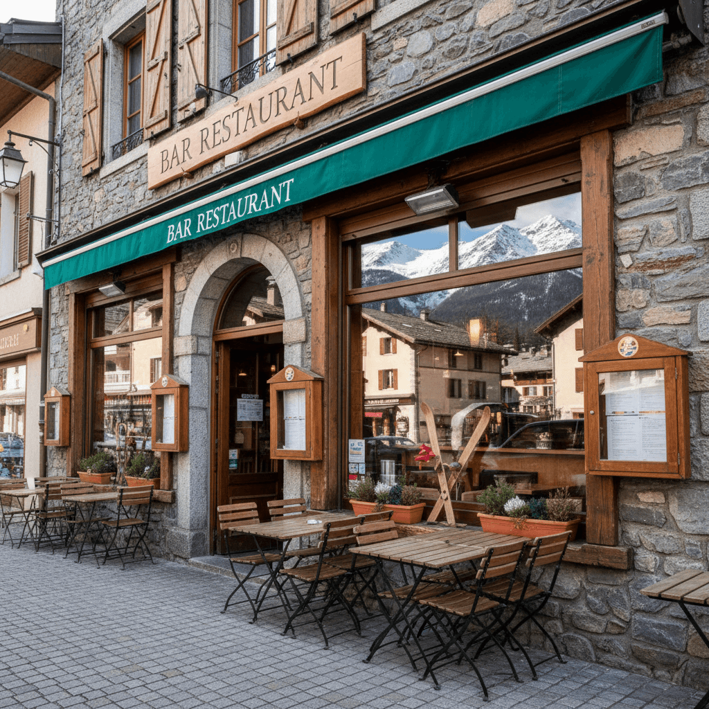 Restaurant à Annecy : terrasse - licence IV - Image 1