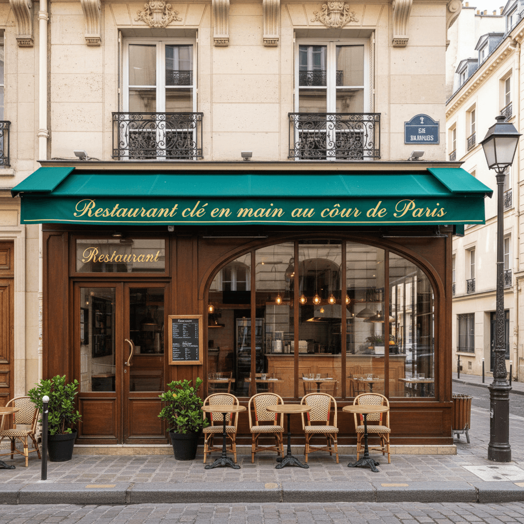 Restaurant clé en main au cœur de Paris - Image 1