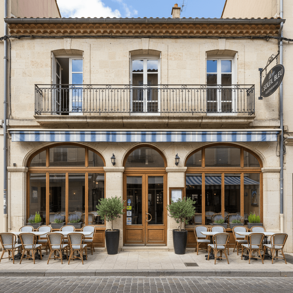 Restaurant 244m² à Toulon : terrasse - licence IV - Image 1