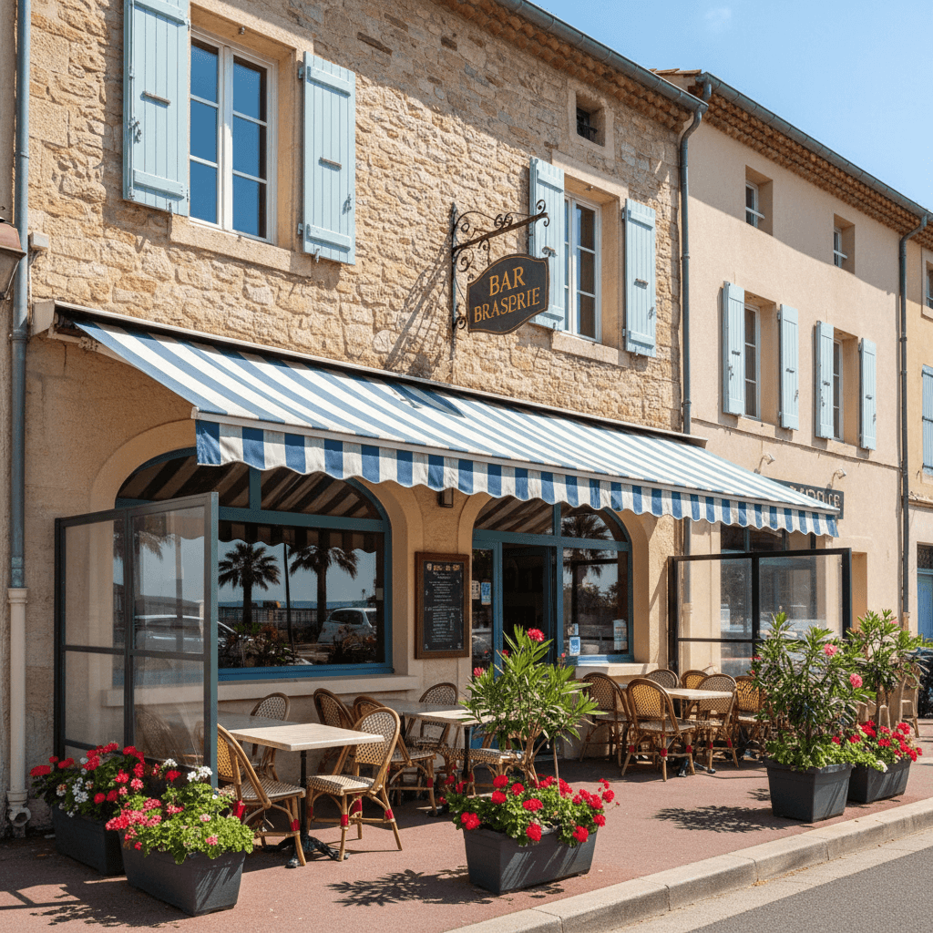 Bar-brasserie 157m² à La Seyne-Sur-Mer : terrasse - licence IV - Image 1