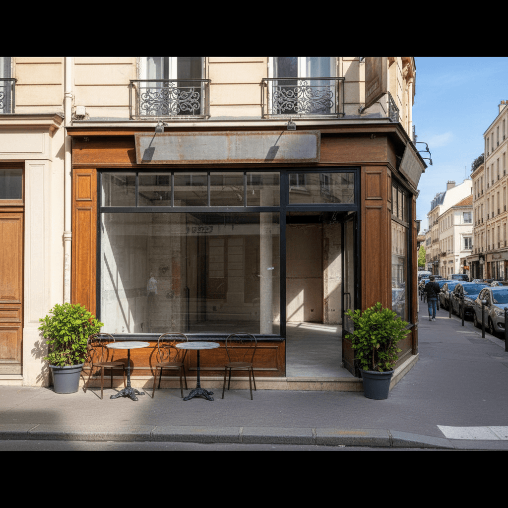 Murs et fonds 78m² à Charenton-le-Pont : terrasse - Image 1