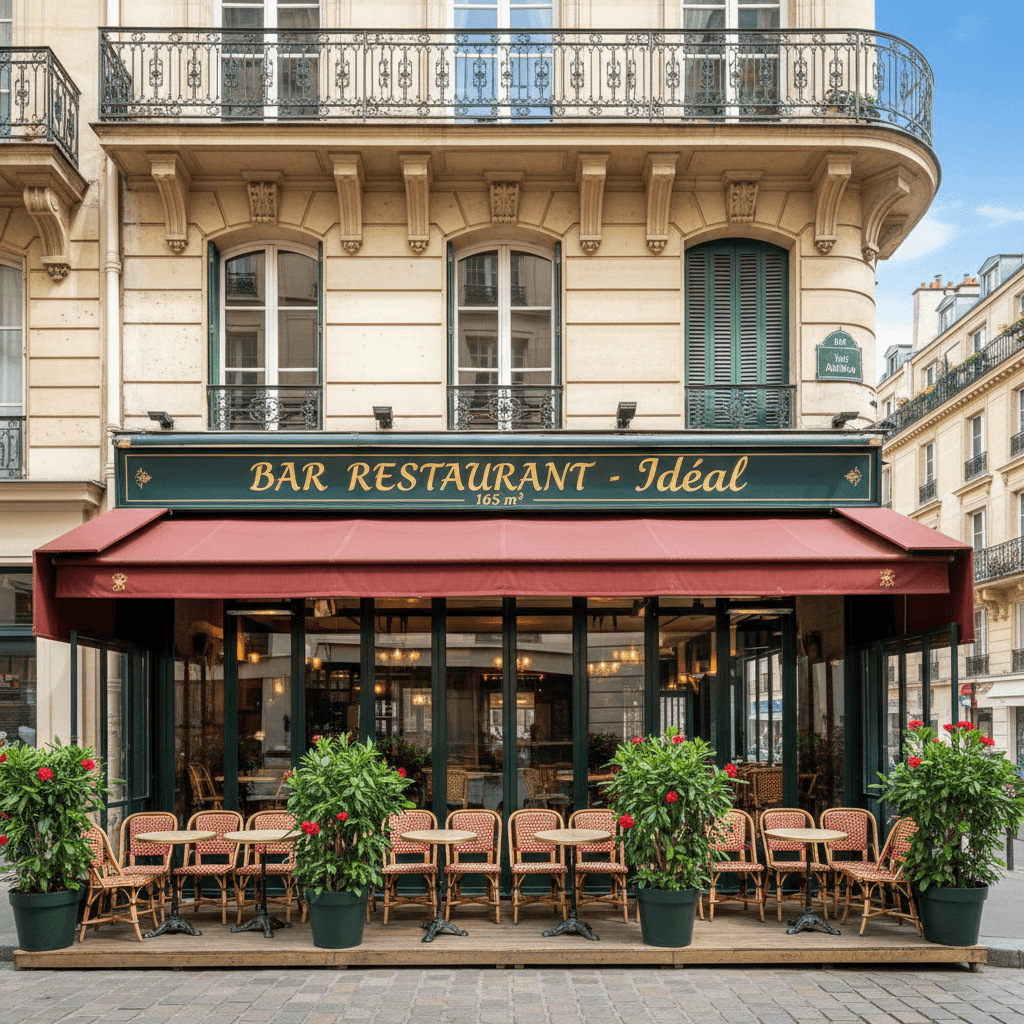 Idéal Bar-Restaurant à Paris - 165 m²