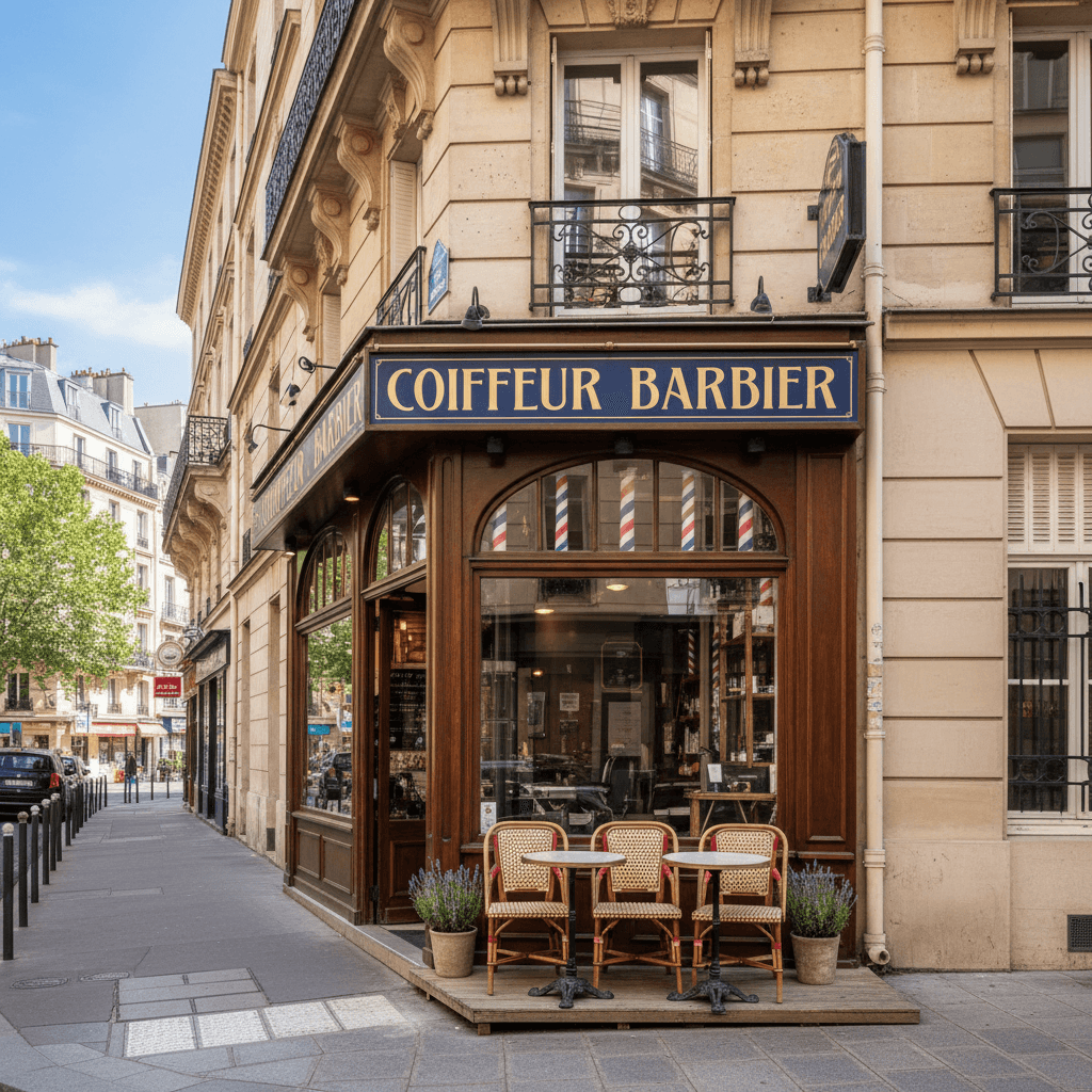 Coiffeur / Barbier 65m² à Paris : extraction