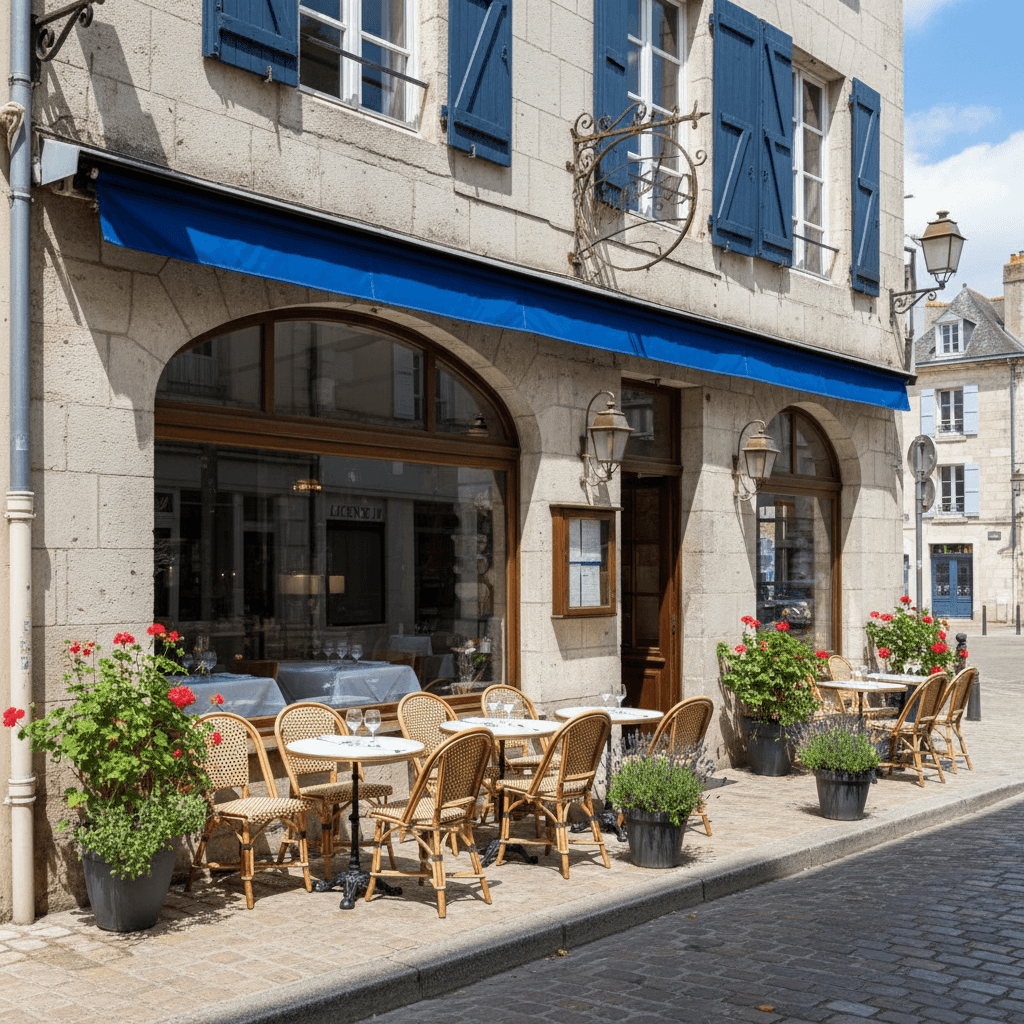 Restaurant à La Rochelle : terrasse - licence IV