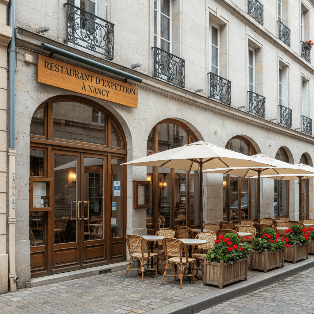 Restaurant 200m² à Nancy : terrasse - licence IV - Image 1