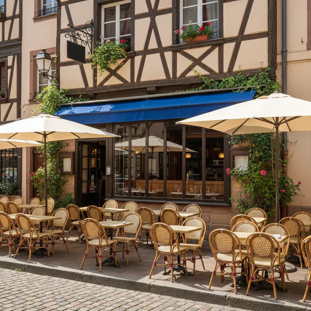 Restaurant 140m² à Strasbourg : terrasse - licence IV - Image 1