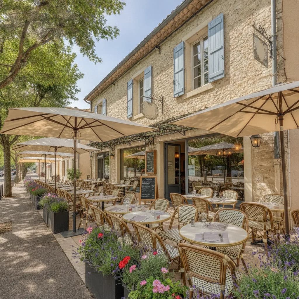 Restaurant 100m² à Mandelieu-la-Napoule : terrasse - Image 1