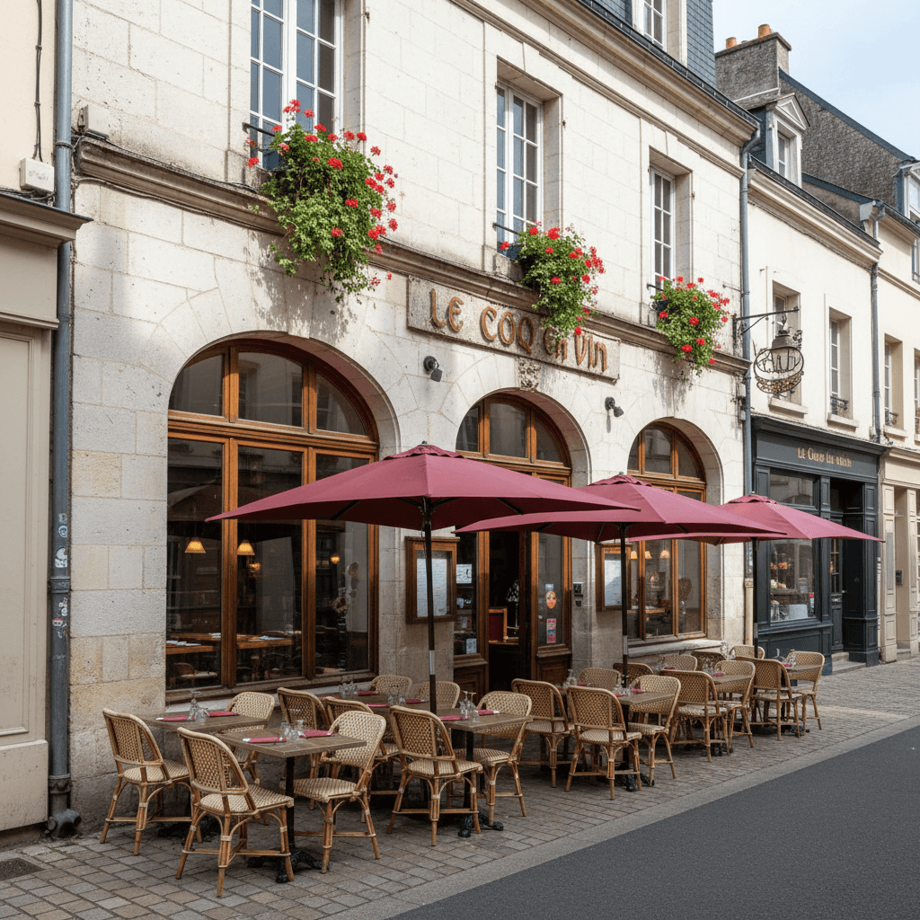 Restaurant 180m² à Tours : terrasse - licence IV - Image 1