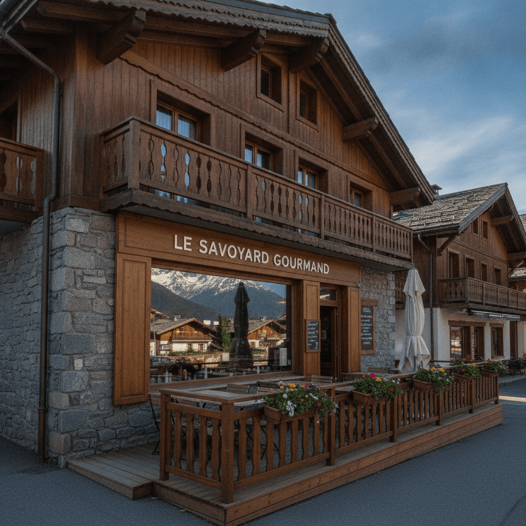 Fast-food 60m² à Les Avanchers-Valmorel : terrasse - licence IV - Image 1