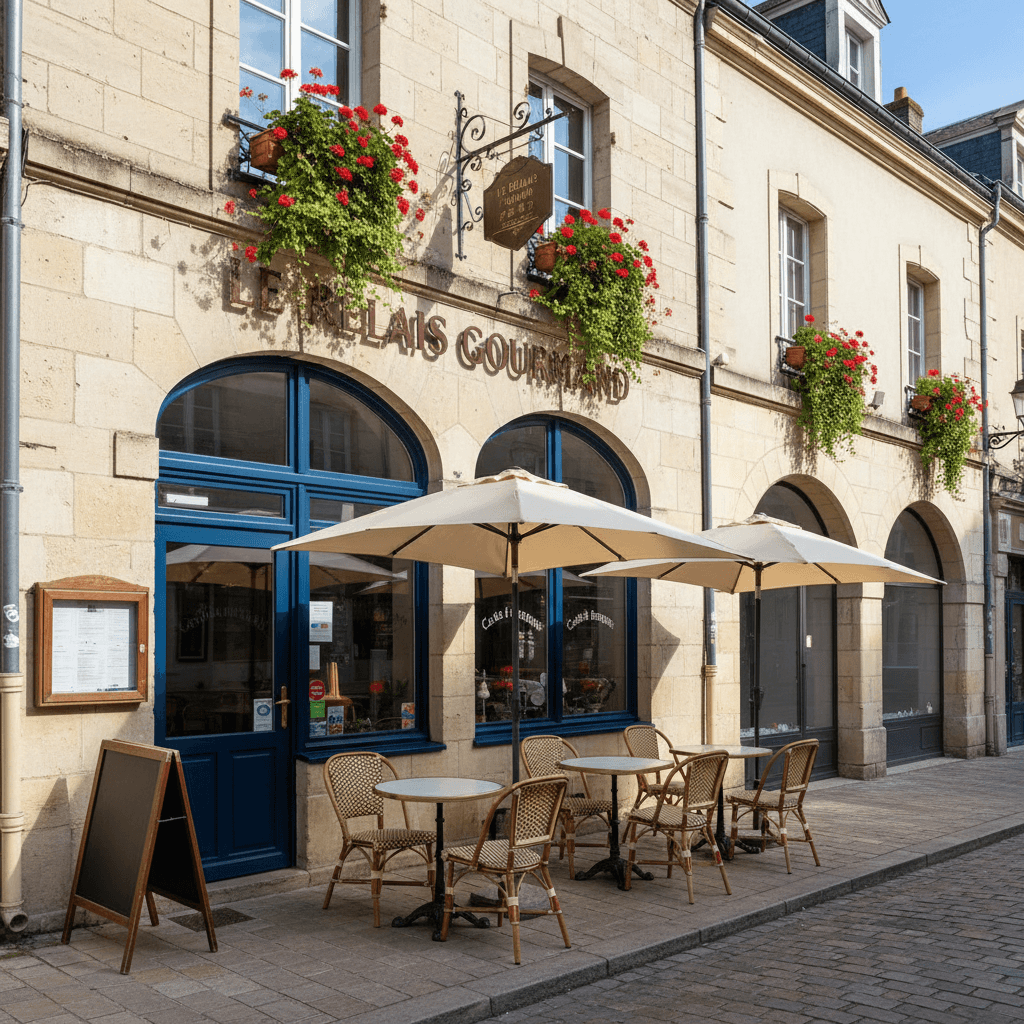 Restaurant 45m² à Orléans : extraction - Image 1